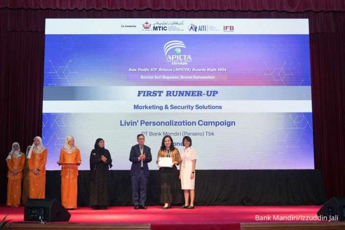 Inovasi AI Dorong Bank Mandiri Raih Penghargaan APICTA Awards 2024