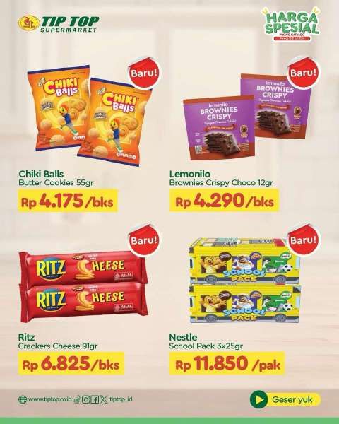 Promo Tip Top 16-31 Juli 2024 Harga Spesial