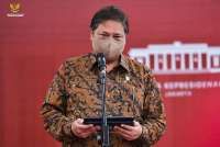 Menko Airlangga Bahas Travel Bubble dengan Sejumlah Menteri Singapura