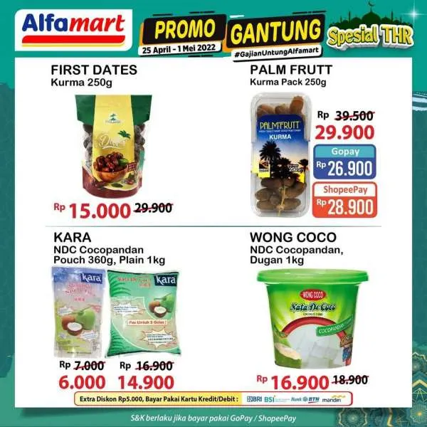 Promo Alfamart Gantung Periode 25 April-1 Mei 2022