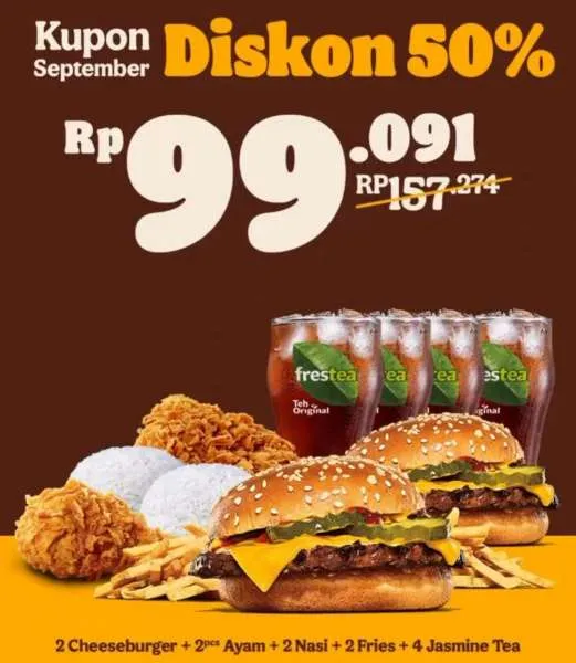 Promo Burger King Kupon September