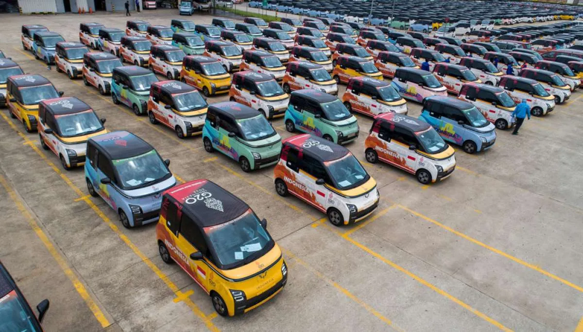 Wuling Motors Serahkan 300 Unit Wuling Air ev untuk Delegasi KTT G20 Bali