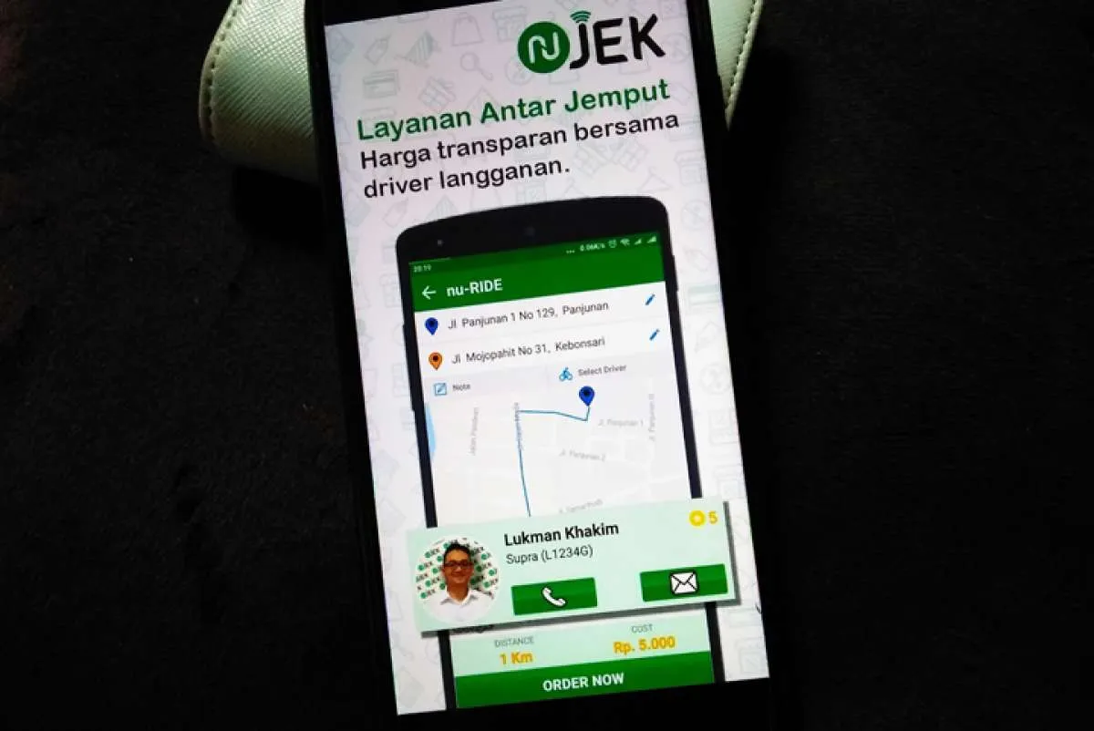 Nujek sudah menggandeng hingga 100.000 pengguna