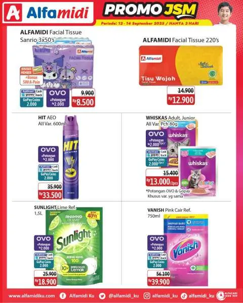 Promo JSM Alfamidi Periode 12-14 September 2025
