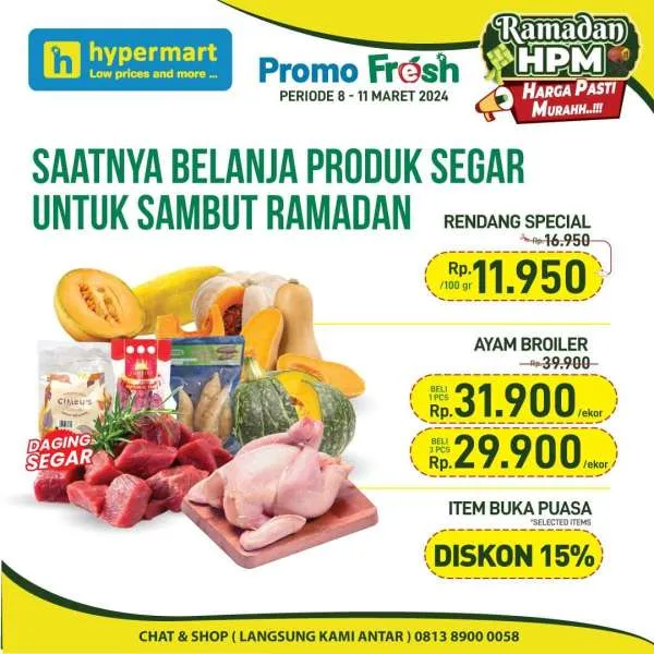 Promo JSM Hypermart Hyper Diskon Weekend Periode 8-11 Maret 2024