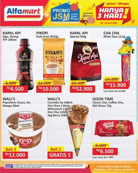 Promo JSM Alfamart 20-22 Juni 2025