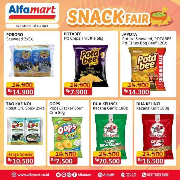 Katalog Harga Promo Alfamart Terbaru 16-31 Juli 2023