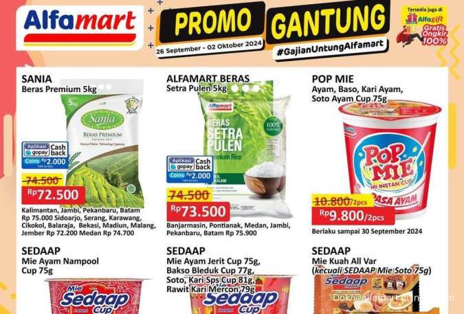 Promo JSM Alfamart Terbaru 27-29 September 2024, Promo Gajian Untung Minggu Ini