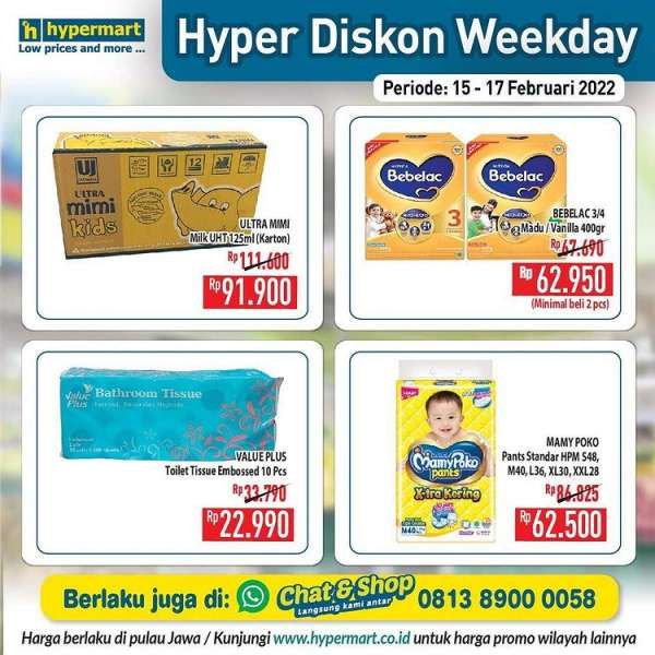 Promo Hypermart 15-17 Februari 2022