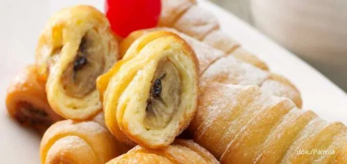 Roti Goreng Lilit Pisang 