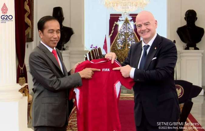 Jokowi Bertemu Presiden FIFA, Sepakat Transformasi Sepakbola Indonesia Menyeluruh