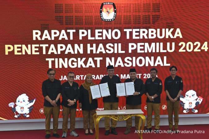 Rekapitulasi Rampung, Prabowo-Gibran Menang Pilpres 2024