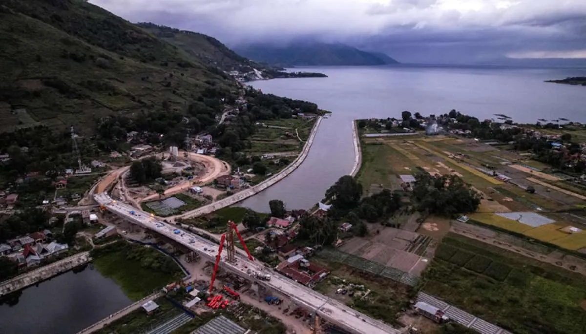 Jembatan Aek Tano Ponggol Diresmikan, Dukung Pengembangan Pariwisata Samosir 