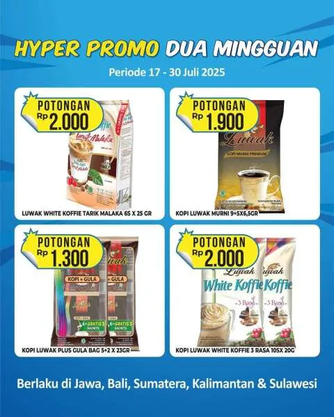 Promo Hypermart Dua Mingguan Periode 17-30 Juli 2025