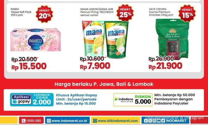 Promo Indomaret Weekend 21-23 Februari 2025, Kurma Premium Hemat Jelang Ramadan