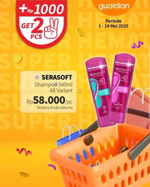 Promo Guardian Super Hemat Periode 1-14 Mei 2025