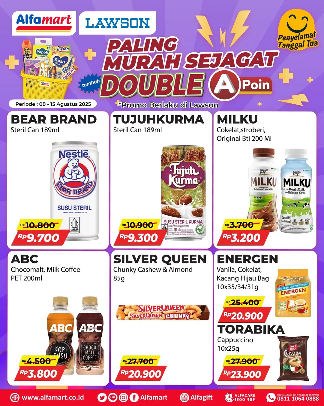 Promo Alfamart Paling Murah Sejagat Periode 8-15 Agustus 2025
