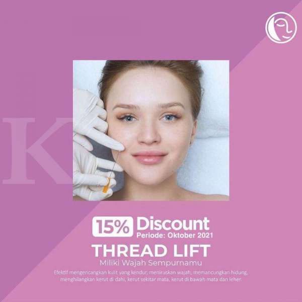 Promo Natasha Skin Clinic Center, Perawatan Tanam Benang Diskon 15% s/d Akhir Oktober