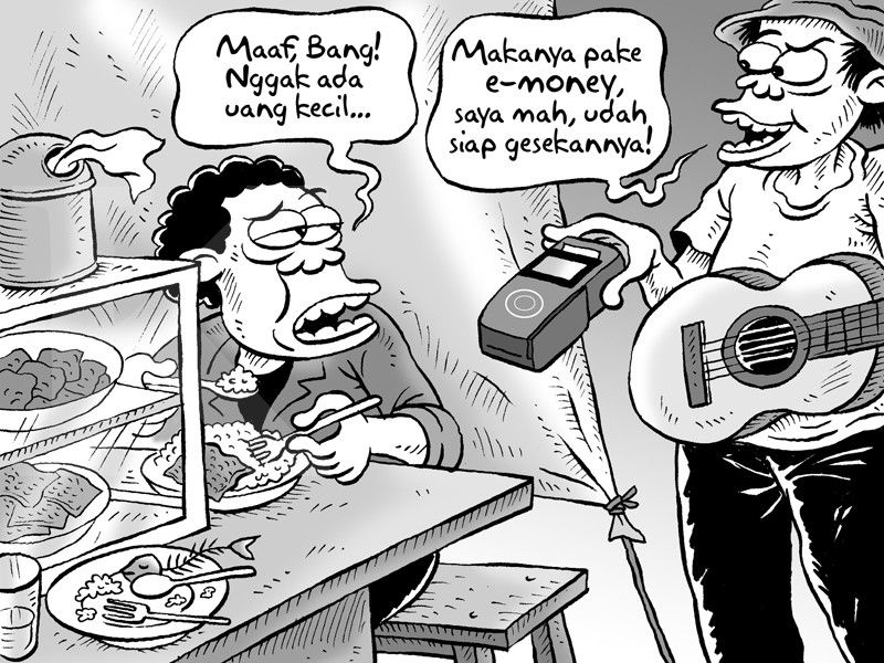Sekarang Eranya E-Money