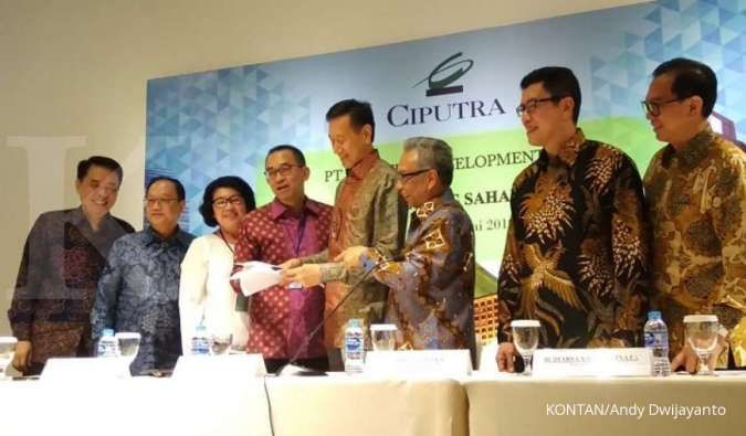 Semester I-2019, Ciputra Development (CTRA) bukukan marketing sales Rp 2,4 triliun