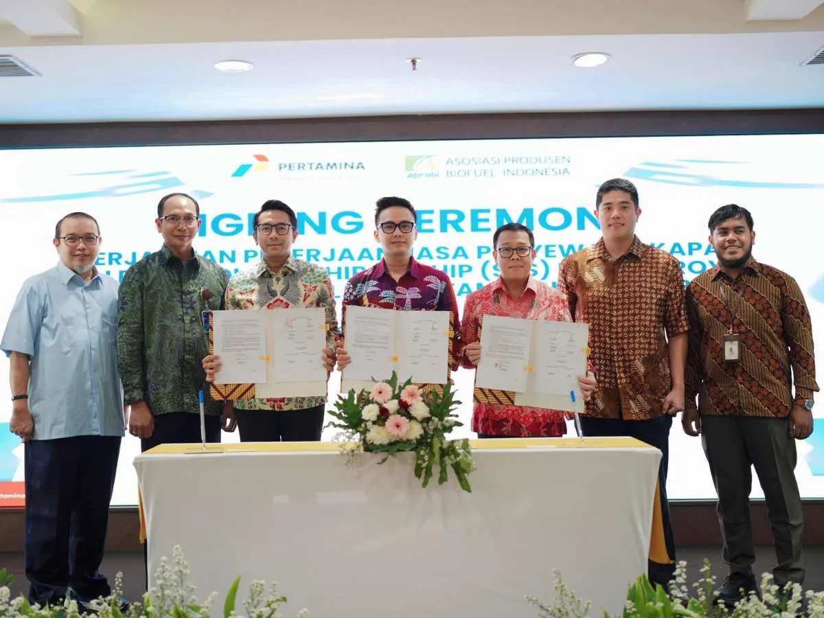 Terus Dukung Pelaksanaan Program B35, PTK Sewakan Kapal Storage FAME kepada APROBI