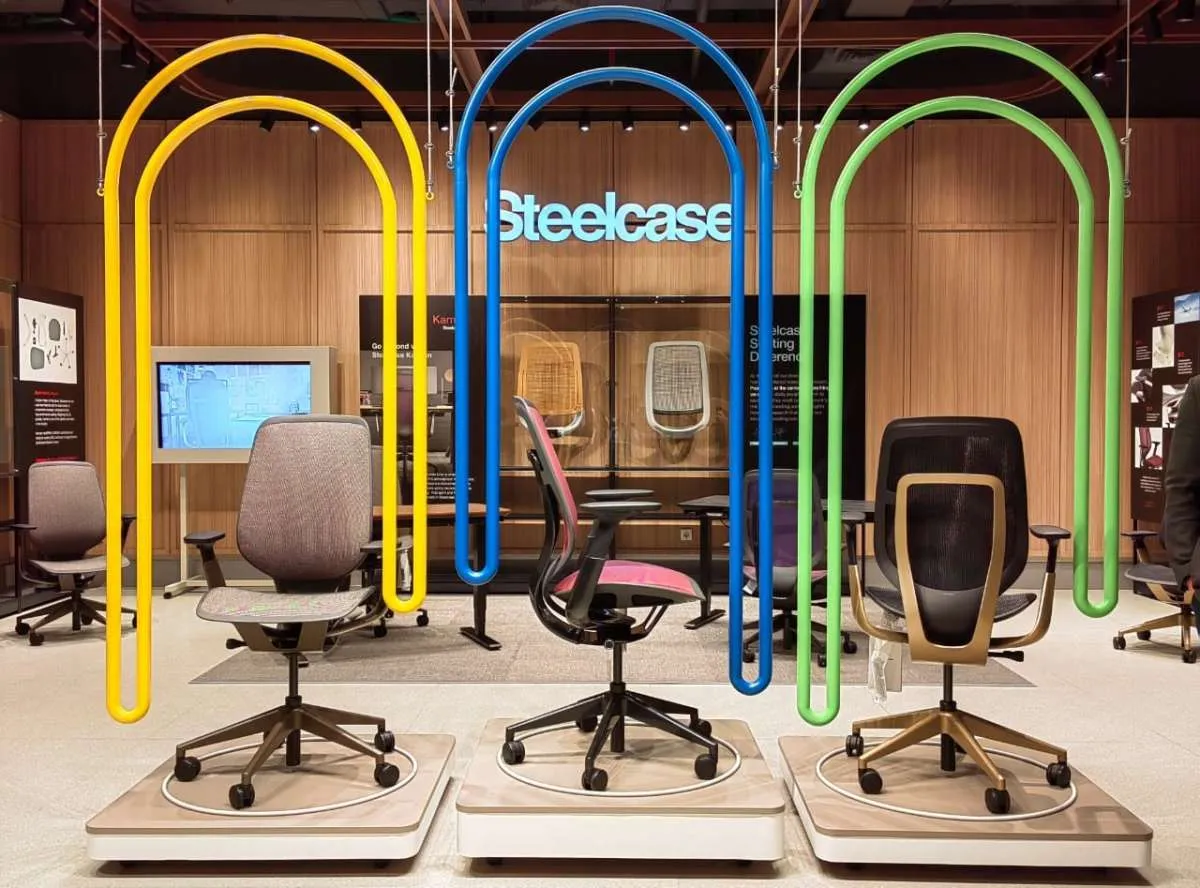 Peluncuran Kursi Kerja Ergonomis  Bersertifikasi CarbonNeutral, Steelcase Karman 