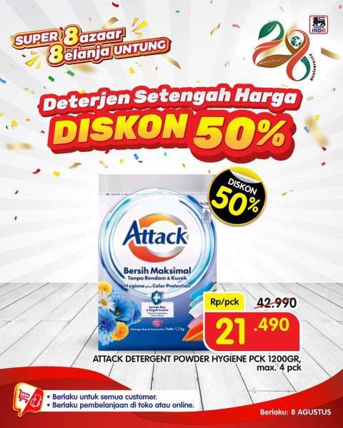 Promo 8.8 di Superindo 8 Agustus 2025