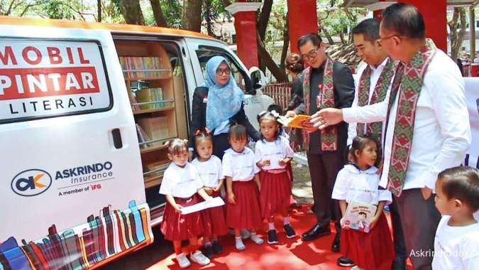 Dorong Peningkatan Pendidikan Wilayah KEK, Askrindo Berikan Mobil Pintar di Likupang