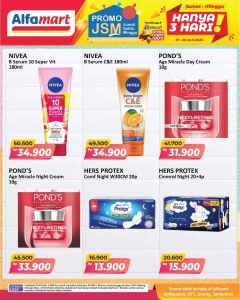 Promo JSM Alfamart 18-20 Juli 2025