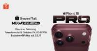 Intip Beragam Promo Pre-Order iPhone 18 Pro dan Pro Max di Shopee Mall