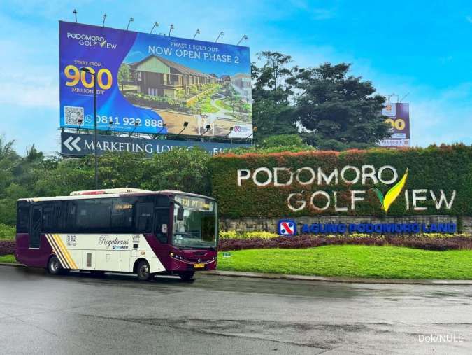 Podomoro Golf View Hadirkan Royaltrans, Superblok Terkoneksi ke LRT Harjamukti
