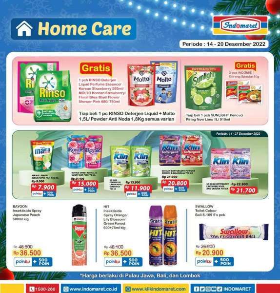 Katalog Harga Promo Indomaret Super Hemat 14-20 Desember 2022