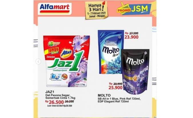Promo JSM Alfamart Promo 5-7 Februari 2021