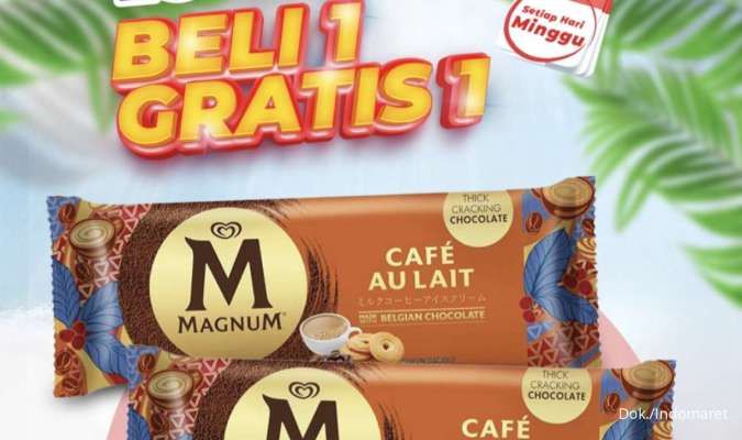 Promo Es Krim Magnum di Indomaret dan Superindo Weekend, Berakhir 23 Februari 2025