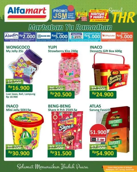 Promo JSM Alfamart Periode 17-23 Maret 2025