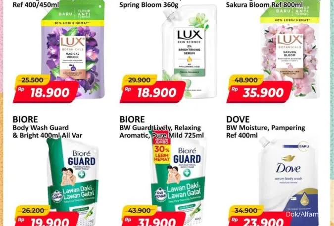 Katalog Promo JSM Alfamart Periode 5-7 Juni 2026, Diskon Body Care-Frozen Food!