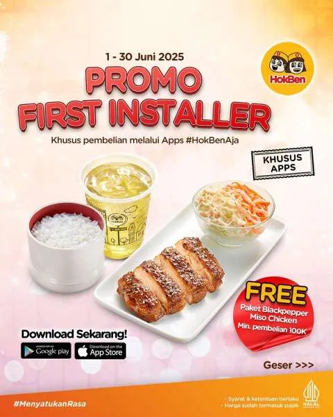 Promo HokBen First Installer