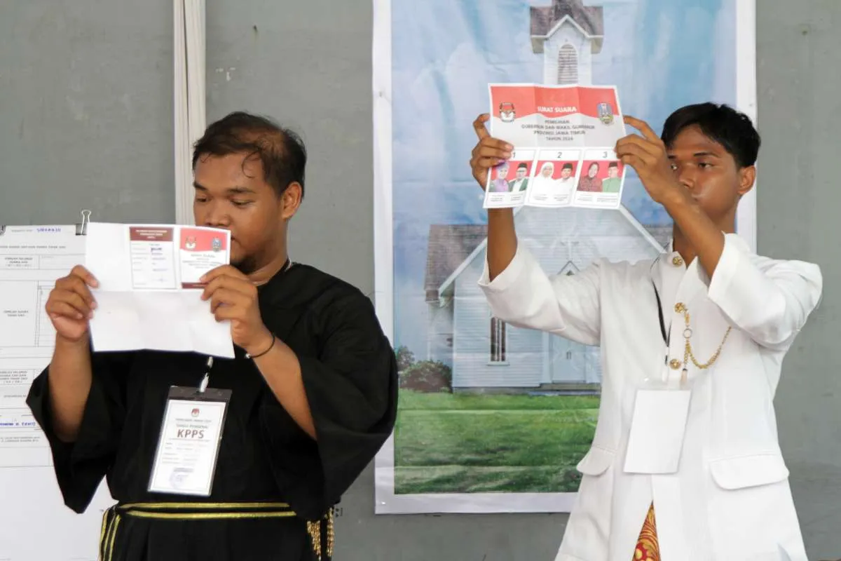 Cek Hasil Real Count Pilkada Jawa Timur di Sini, Progres Dokumen C Sudah 99,53%