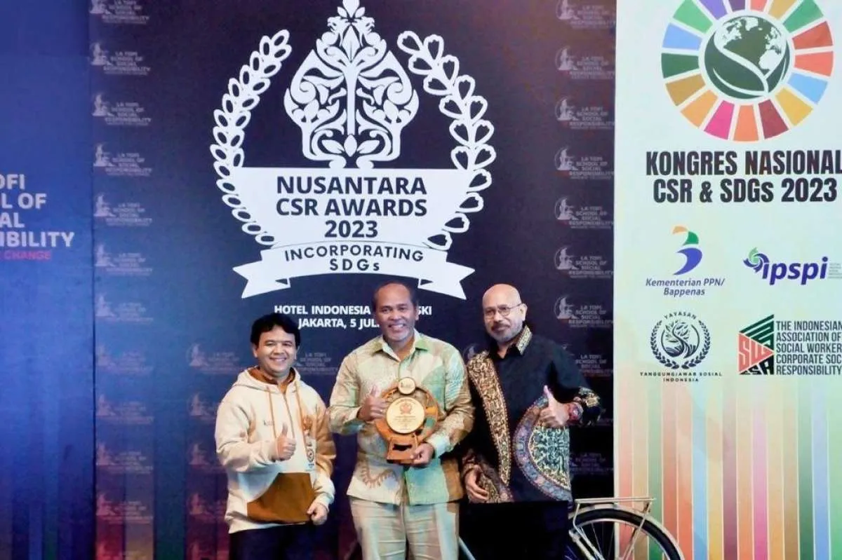 Indra Karya Raih NCSR Awards 2023 lewat Kemandirian Ekonomi Desa di Jawa Tengah