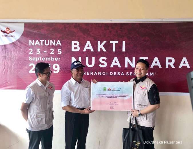 Medco E&P Natuna beri 500 buku di perpustakaan Bakti Nusantara di Natuna