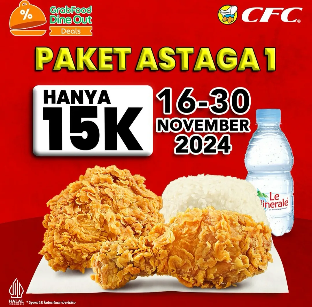 Promo CFC Grabfood Dine Out