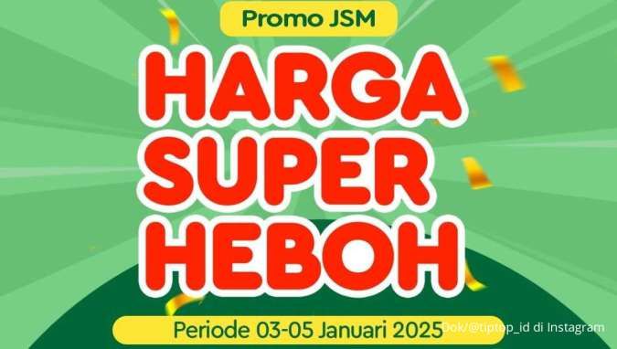 Promo Deterjen & Sabun Mandi di Tip Top, Alfamart & Superindo Weekend Awal Tahun 2025