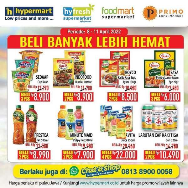 Promo JSM Hypermart 8-11 April 2022, Hyper Diskon Weekend Terbaru
