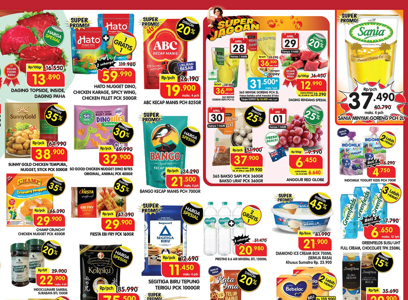 Promo Superindo Weekday 28 April-1 Mei 2025