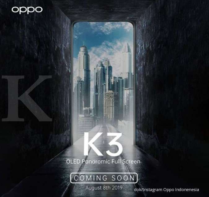 Siap-siap, Oppo K3 bakal meluncur minggu depan di Indonesia