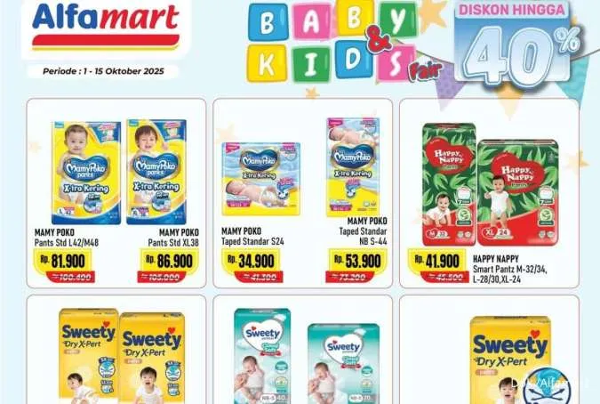 Promo Alfamart Baby & Kids Fair 1-15 Oktober 2025, Pokana-Zwitsal Diskon hingga 40%