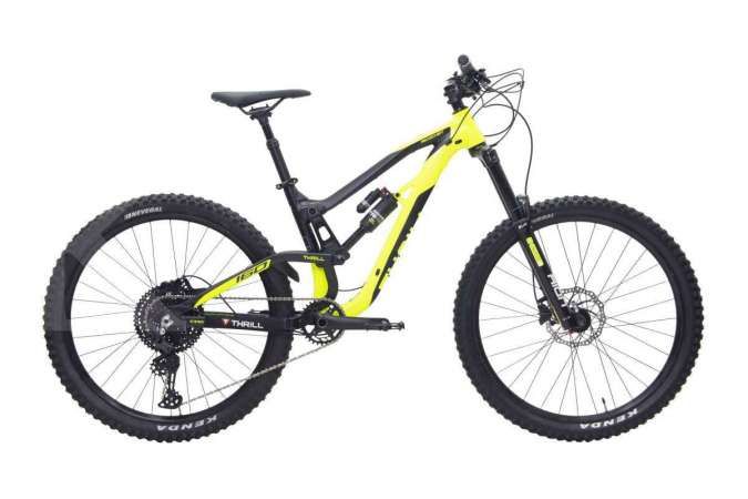 Pendatang baru, harga sepeda gunung Thrill Ricochet T160 Comp bikin dompet kempis