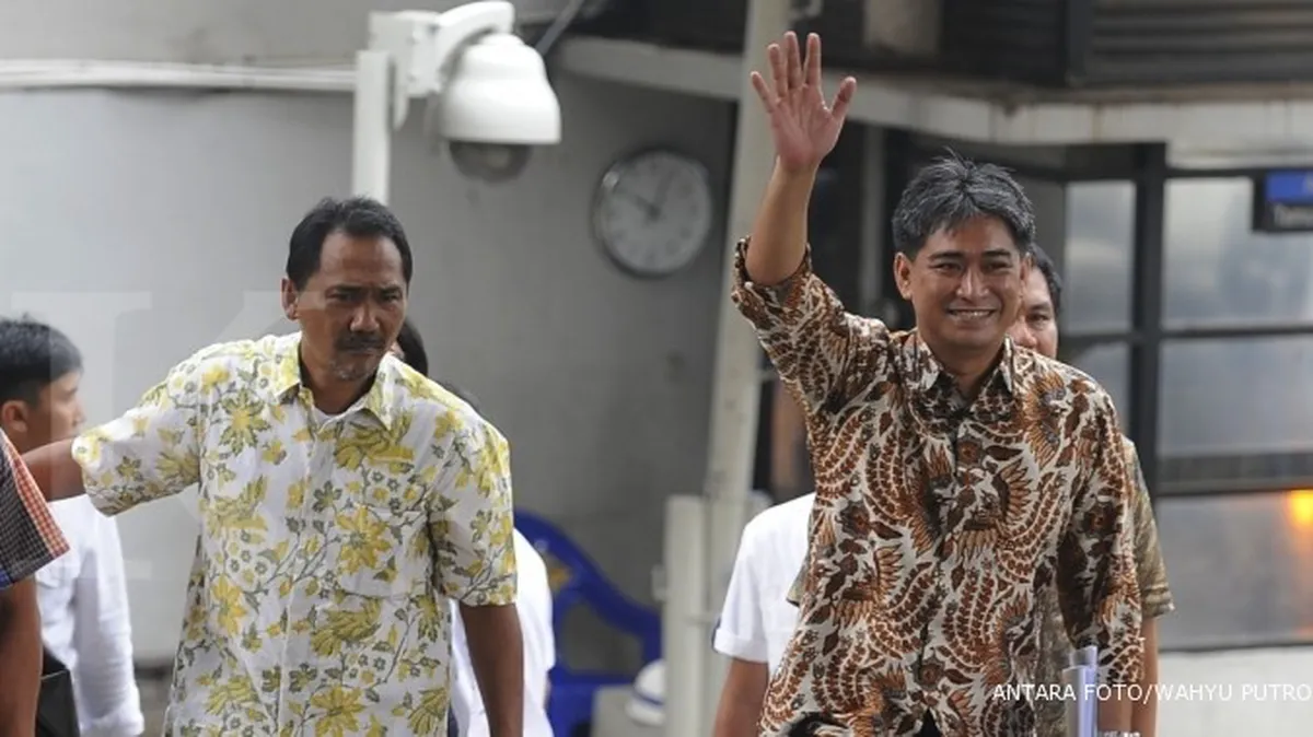 Rizal Mallarangeng besuk Andi untuk bawakan novel