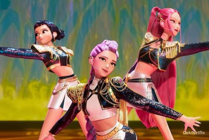 KPop Demon Hunters Film Netflix Terpopuler Sepanjang Masa, Kalahkan Red Notice