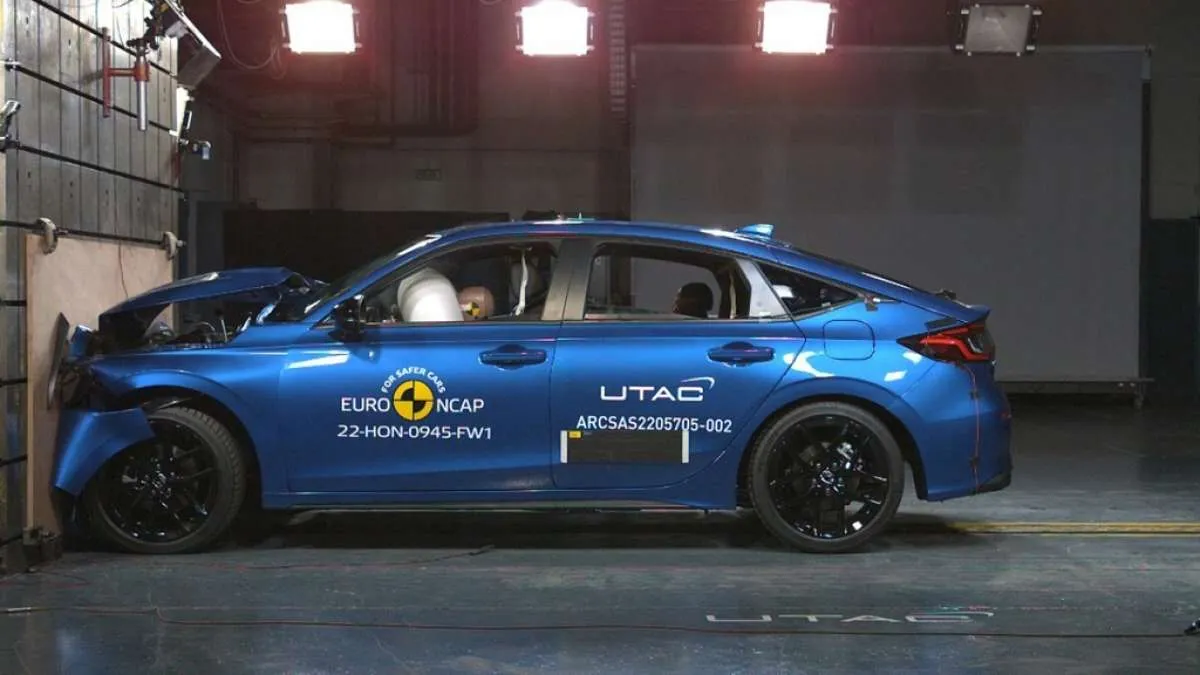 Honda Civic e: HEV Raih Penghargaan Tingkat Keselamatan Terbaik dari EURO NCAP 2022